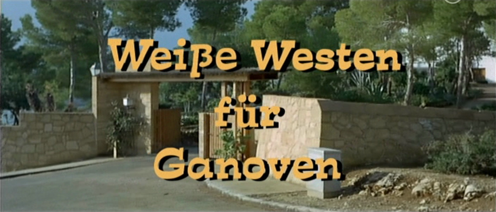 Weiße Westen für Ganoven