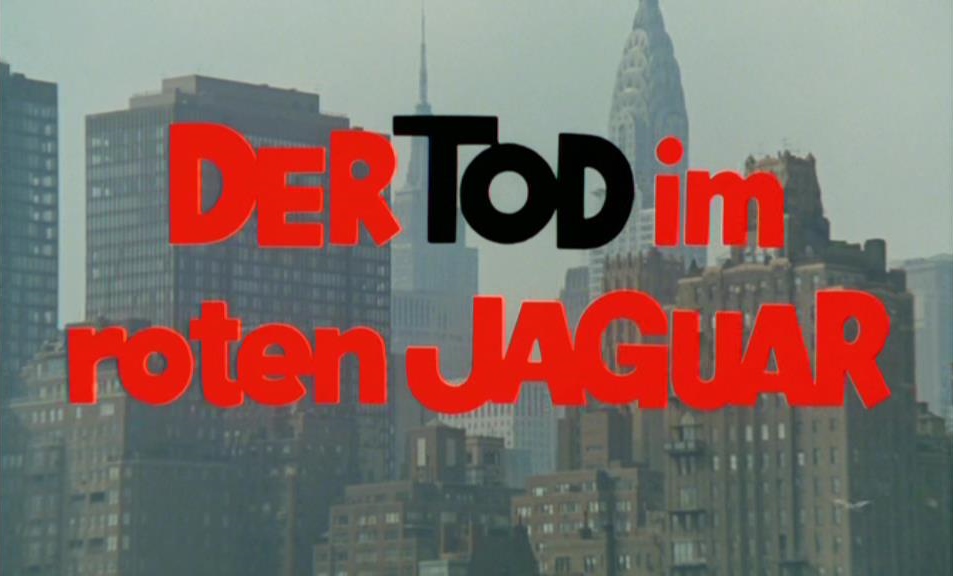 Tod im roten Jaguar, Der