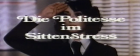 Politess im Sittenstress